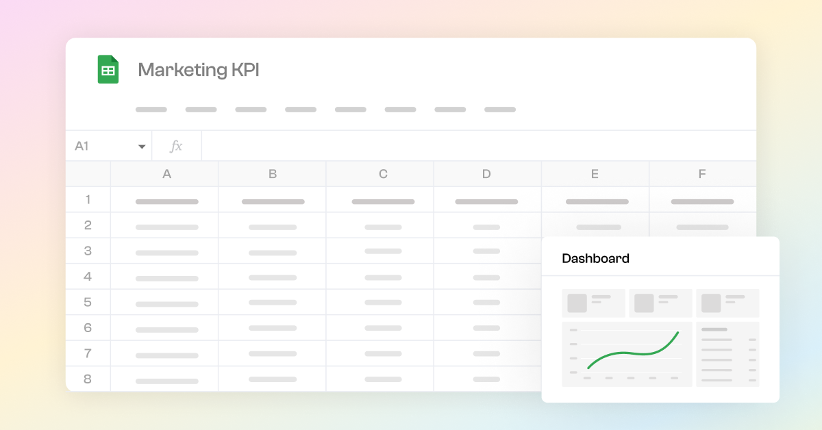 How to Create a Google Sheets Dashboard